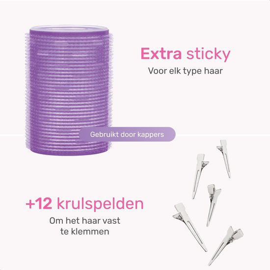 Boucles 12 pièces - 3 tailles - 12 épingles à cheveux incluses - Boucles sans chaleur - Rouleaux adhésifs - Rouleaux à cheveux - Rouleaux à cheveux - Boucles sans chaleur - Rouleaux à cheveux sans chaleur Large - Rouleaux à cheveux adhésifs - Rouleaux à b