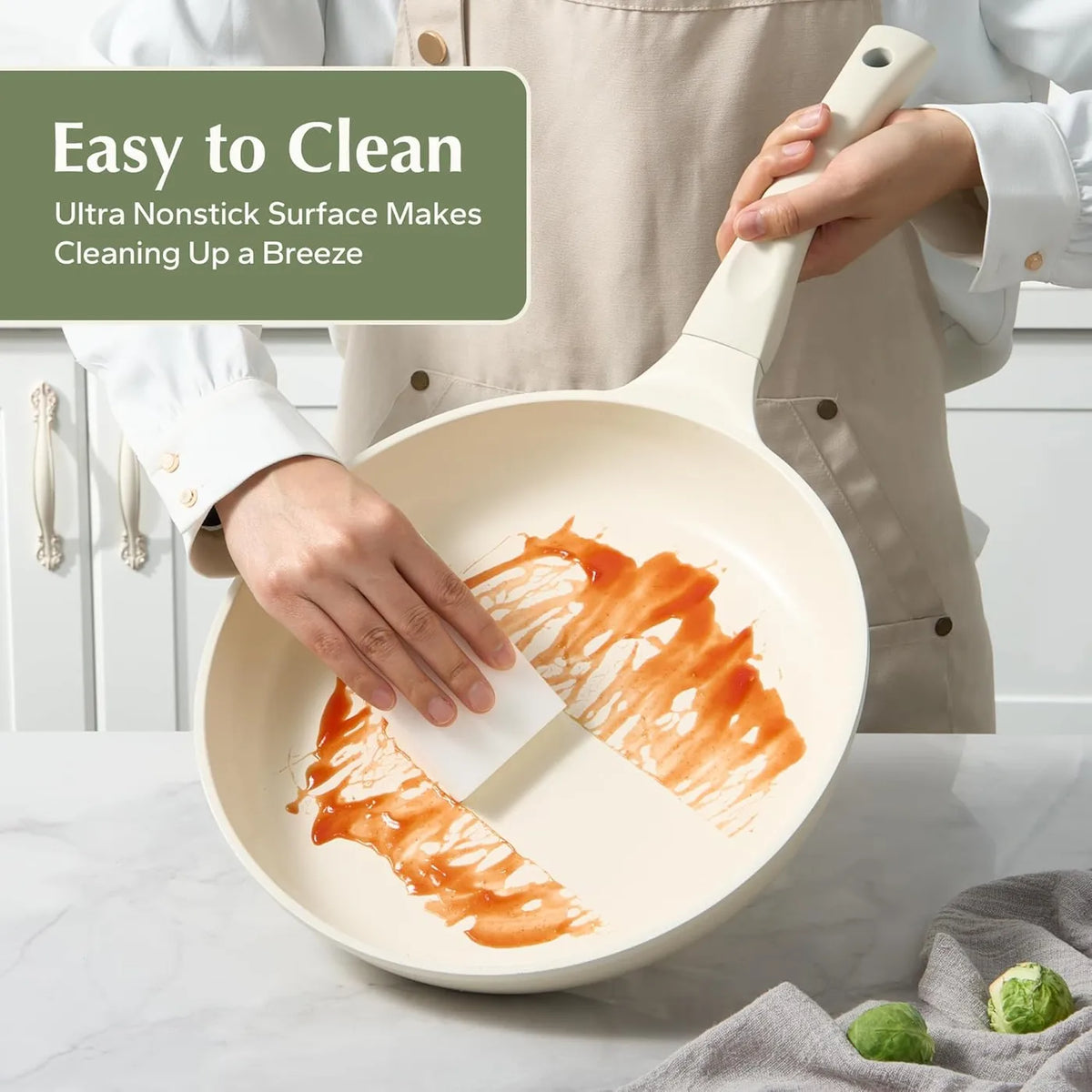Poêle en céramique RedChef Starlight - 28 cm - Antiadhésive