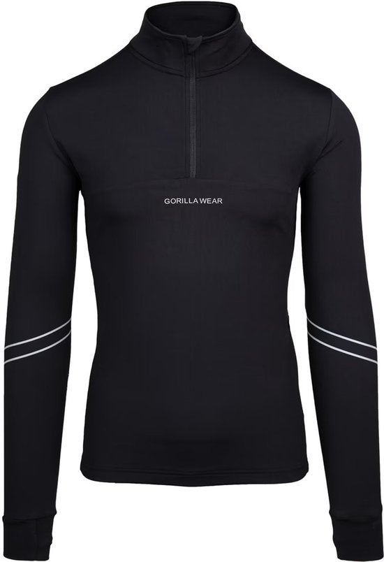 Gorilla Wear Chemise à manches longues Noxen - Noir - 3XL