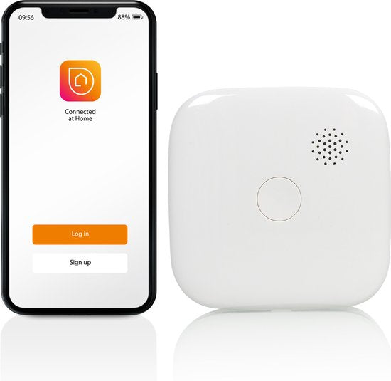 Smartwares FSM-12601 - Détecteur de fumée intelligent Smart - Wi-Fi - Avec application - Détecteur d'incendie