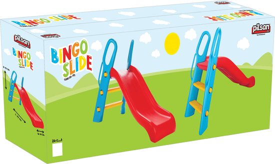 Toboggan Pilsan Bingo - Pour l'intérieur et l'extérieur - À partir de 2 ans - Poids max. 25 kg
