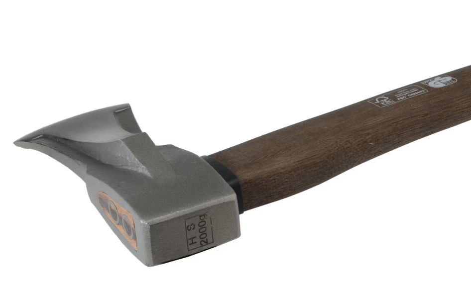 Roughneck FSC® American Hickory Maul 2.0 kg - 695 mm, Brown - Sabre à fendre en acier de haute qualité