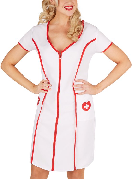 Dressforfun Infirmière XL - déguisement de carnaval déguisement de carnaval déguisement de carnaval déguisement de carnaval - 301417