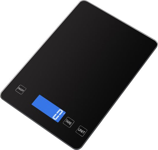 S.old Balance de cuisine numérique - Balance de cuisine - Balance de cuisson - Piles incluses - 1gr à 10kg - Noir