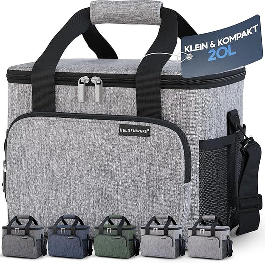 HELDENWERK Grand sac isotherme, pliable, glacière isotherme, sac thermo, étanche et imperméable, sac pique-nique, sac petit déjeuner, sac thermo, sac isotherme - 30 L