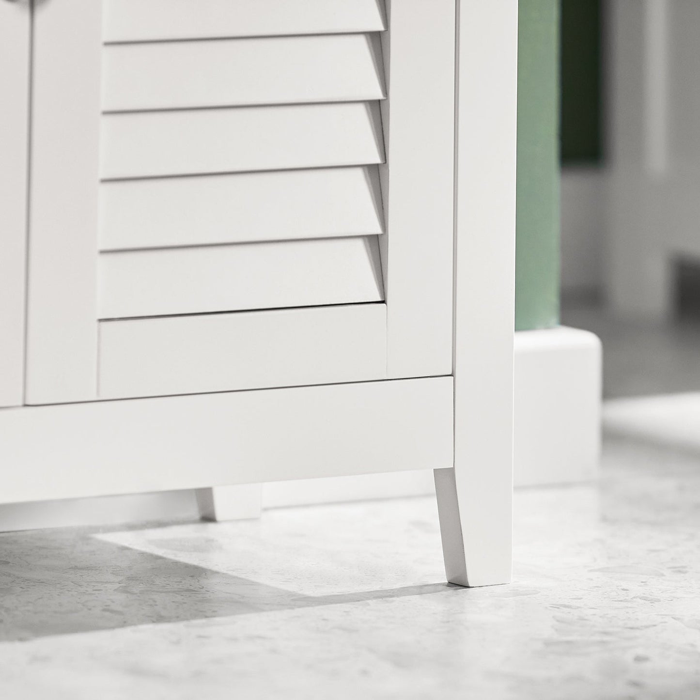 SoBuy BZR13-W Armoire de toilette - 2 étagères et 2 portes - 60 x 90 x 26 cm - Blanc