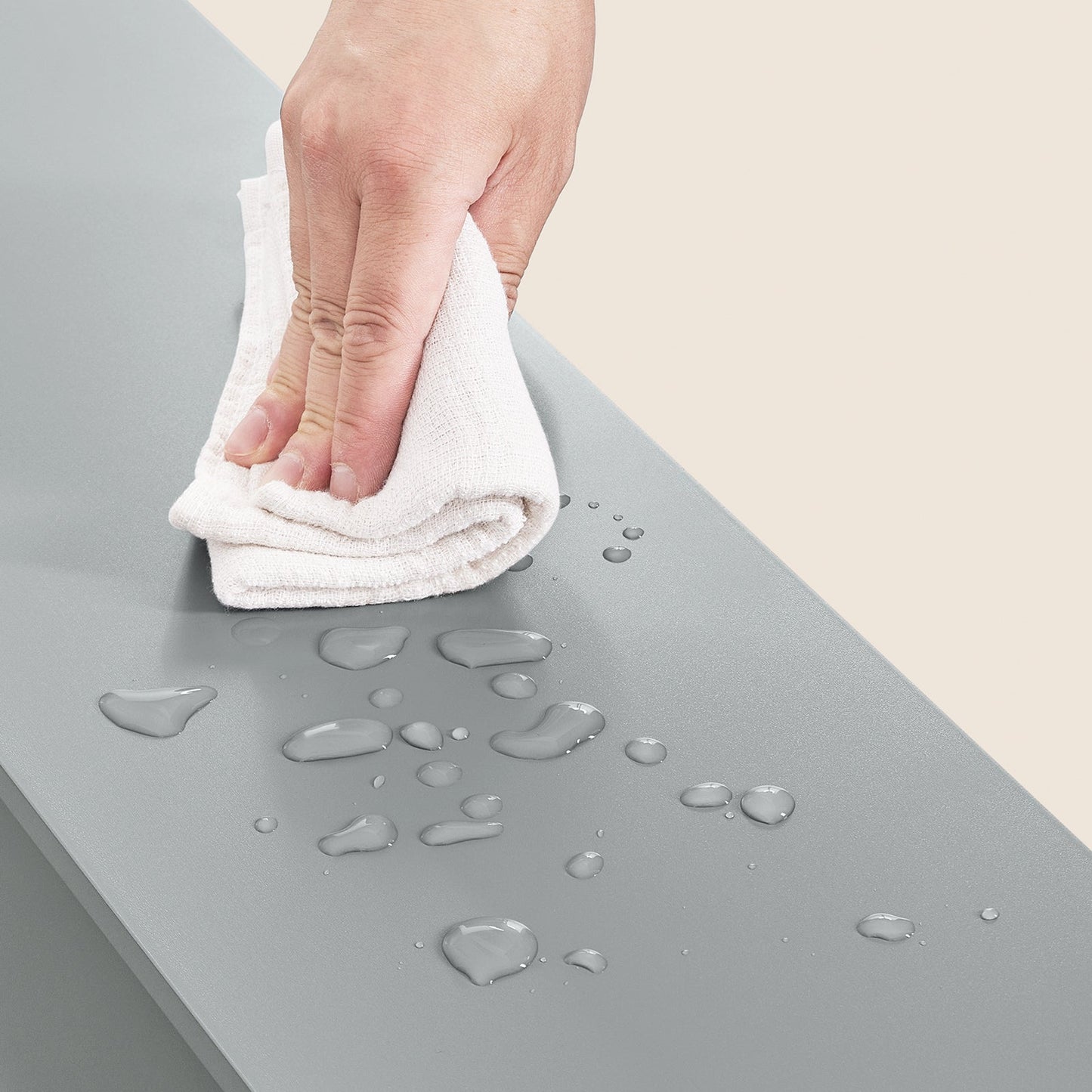 SoBuy BZR34-II-HG Meuble de salle de bain haut - Meuble de salle de bain étroit à poser - MDF résistant à l'eau - 20x20x180 cm - Gris