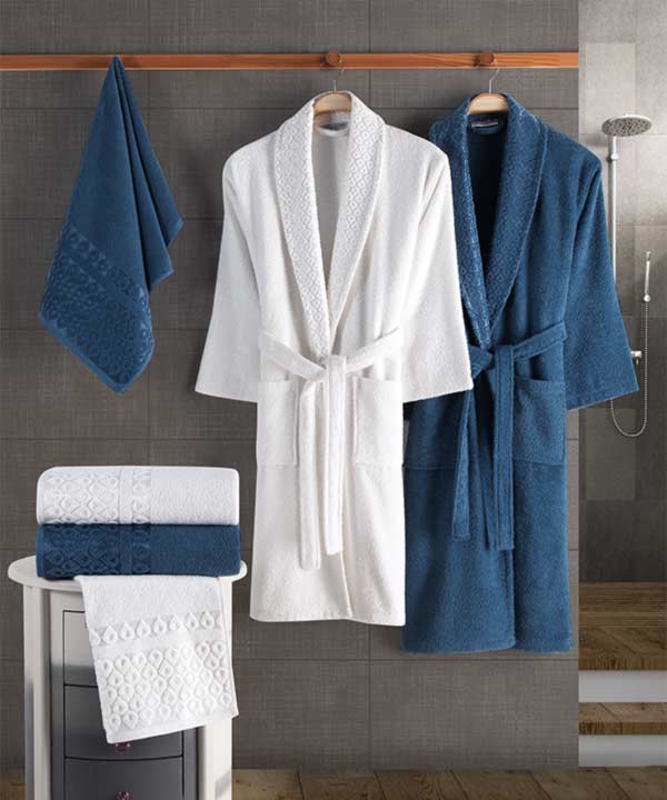 Peignoir Capa home - Bleu indigo