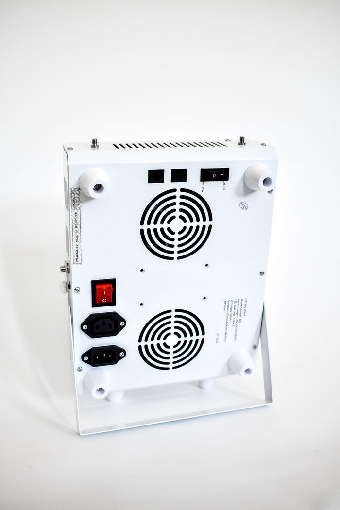 Panneau de luminothérapie rouge Soleil Well - 600W - 4 longueurs d'onde (630/660 nm rouge, 830/850 nm NIR) - 118 LEDs - Portable