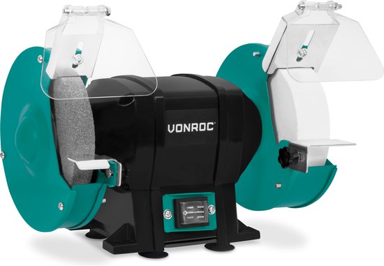 VONROC Meuleuse de table 250W - Ø150mm