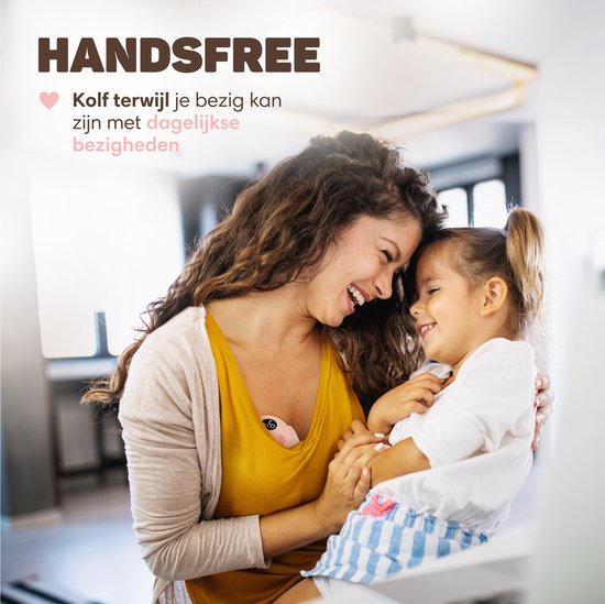 Vulpes Goods® BabyCare - Tire-lait mains libres - Tire-lait électrique sans fil - Portable - Tire-lait électrique mains libres - 30 sachets de conservation du lait maternel, informations sur l'allaitement, sac de voyage et réducteurs d'écran pour le sein