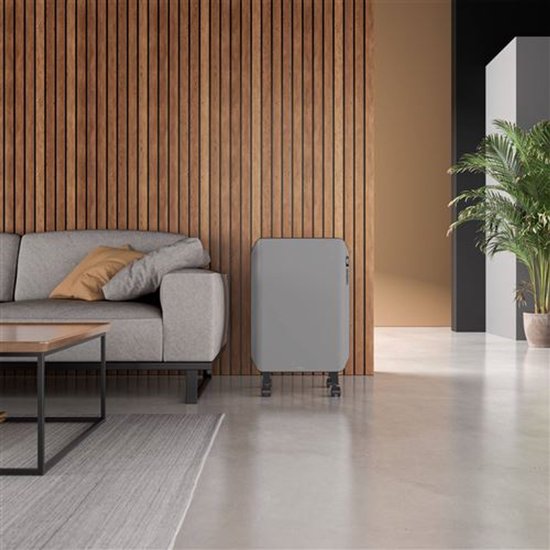 Duux Edge DXOH11 Oil - Radiateur à huile intelligent avec thermostat - Radiateur à huile 1500W - gris