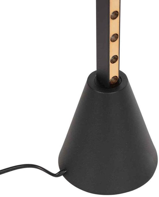 Steinhauer - lampadaire - LuzHaz - noir - métal - Ø 10cm - LED - 4133ZW