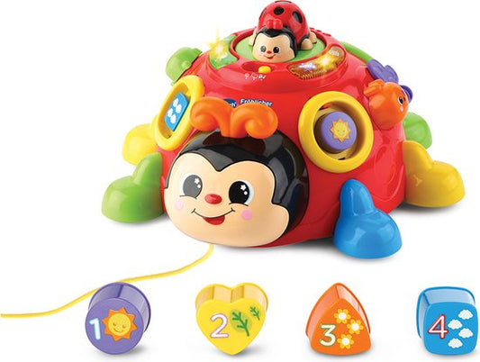VTech Baby Merry Shapes Beetle - Jouet éducatif - Centre d'activités - 1 à 3 ans - Langue allemande