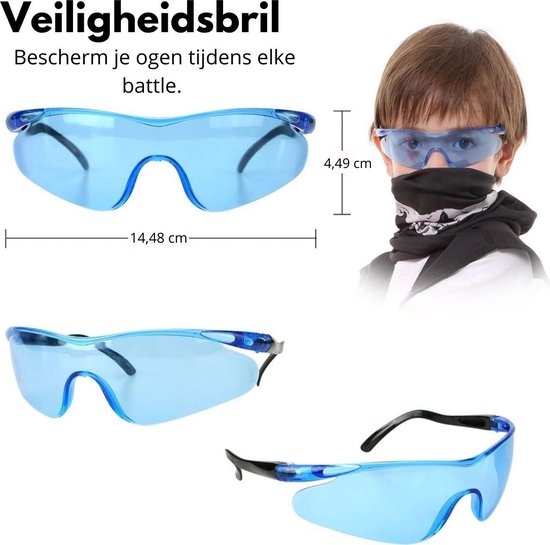 VAIVE Gilet tactique pour Nerf - Inclut des fléchettes et un chargeur pour les pistolets