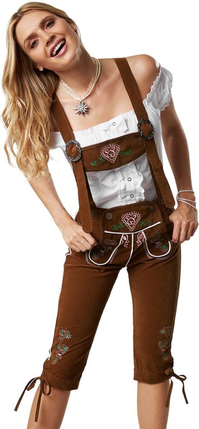 Dressforfun Lederhose Walchensee S - déguisement costume halloween déguisement fête de carnaval déguisement fête de carnaval - 302820