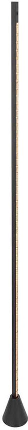 Steinhauer - lampadaire - LuzHaz - noir - métal - Ø 10cm - LED - 4133ZW