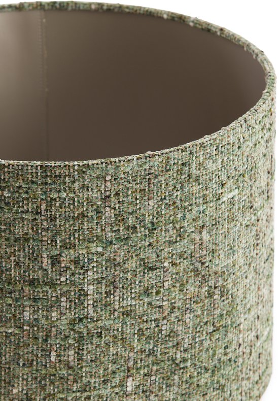 Light & Living - abat-jour - Osire - vert - textile - Ø 40cm - E27 - 2240975