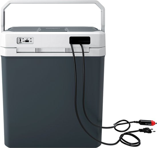 Tristar KB-7524 - Boîte réfrigérante 24 litres - Thermoélectrique - Chargeur de voiture 12V Prise 230V - Refroidit et réchauffe