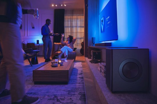 Philips Fidelio TAFW1/10, caisson de basses sans fil Noir Caisson de basses actif 210 W
