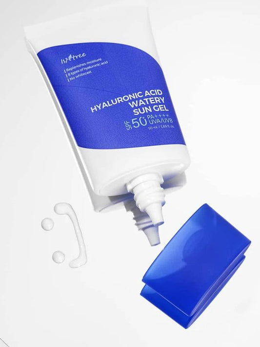 IsNtree Hyaluronic Acid Watery Sun Gel SPF50+ PA++++ 50ml 1 Set (2 pieces)