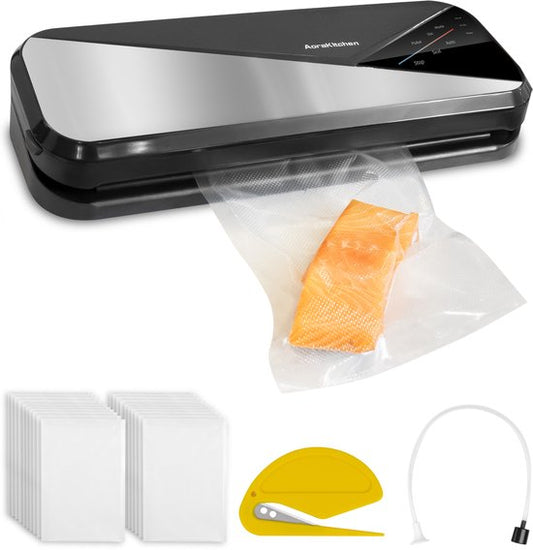 AoraKitchen Aspirateur - Machines à aspirer - 6 fonctions - 20 sacs et tuyau d'aspiration inclus