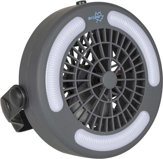 Bo-Camp - Ventilateur/lampe suspendue - 110 Lumen