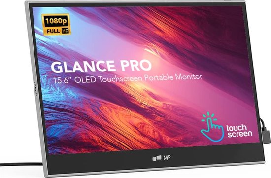 Mobile Pixels - OLED - Écran tactile - Batterie - Glance Pro - Moniteur portable 15,6 pouces
