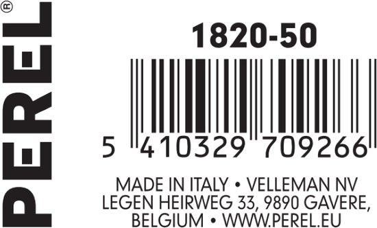 Filet de protection Perel, pour les chantiers, les applications industrielles, les événements et les festivals, en rouleau, orange, 1 m x 50 m, 80 g/m².