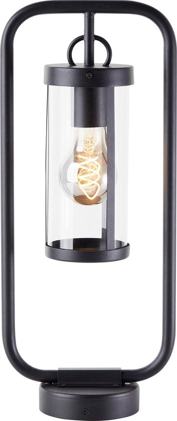 Brilliant Sidney - Lampe d'extérieur sur pied - Hauteur 48 cm - E27 max 1x20W - IP44 - Noir