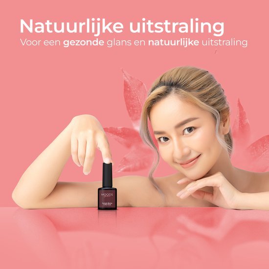 Moods Gellac BIAB - Builder in a Bottle - BIAB Nail Builder Gel - Coffee Nude - HEMA & TPO Free