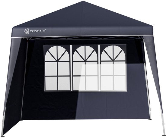 Casaria Side Wall Pavilion Set of 2 - 3x3m Party Tent Side Panel - Anthracite