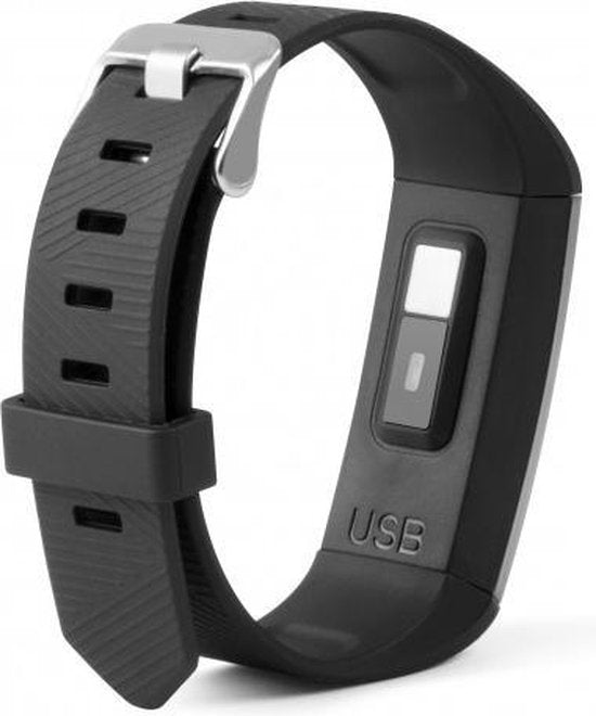 Technaxx TX-HR7 (4904) Tracker de fitness avec moniteur de fréquence cardiaque - Noir