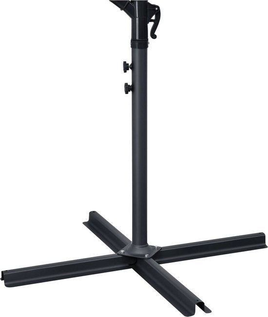 Parasol Brésil - 3m - Gris foncé