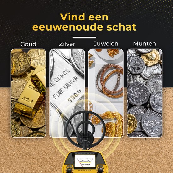 ODESSEY Metaaldetector Starterset - Explorer Model