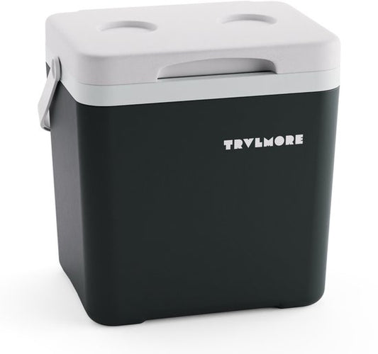 TRVLMORE Cool Box 14L - 47 heures de réfrigération - Frigobox - Elément réfrigérant inclus - Cool Box Small - Anthracite