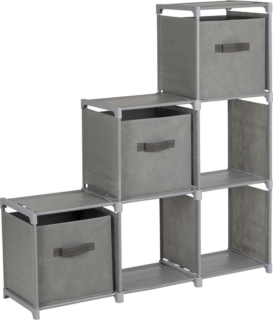 Bo-Camp - Armoire à compartiments - Multi-Usage - 6 compartiments