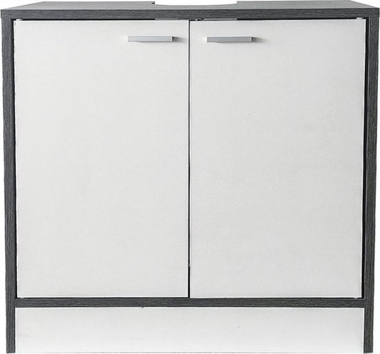 Meuble bas pour lavabo - meubles de salle de bains - gris