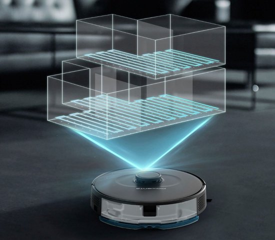 Rowenta X-Plorer RR85E1WH robot aspirateur Noir
