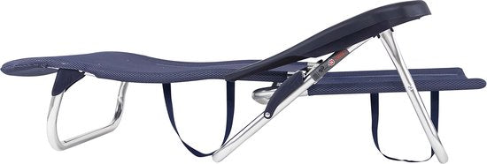 Crespo - Chaise de plage - AL/221 - Bleu foncé