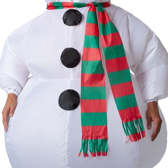 Dressforfun Costume gonflable bonhomme de neige - costume fantaisie halloween déguisements carnaval déguisements - 302359