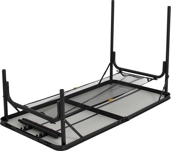 Bo-Camp - Industriel - Table - Northgate - Modèle valise - 120x60 cm