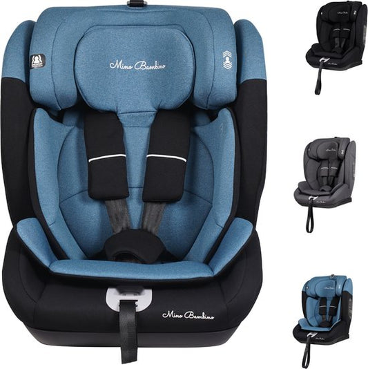 Siège auto Mino Bambino i-Size - Siège auto - Groupe 1/2/3 (76-150 cm) - Bleu