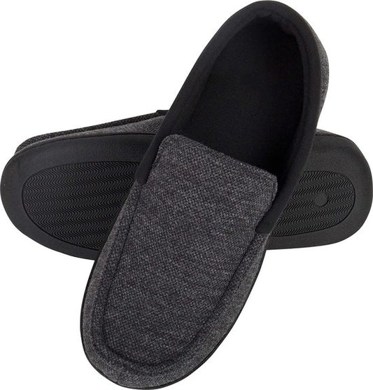 Chaussons Hommes - Chaussons - Taille 42/43 - Noir - Antidérapant - Comfeet