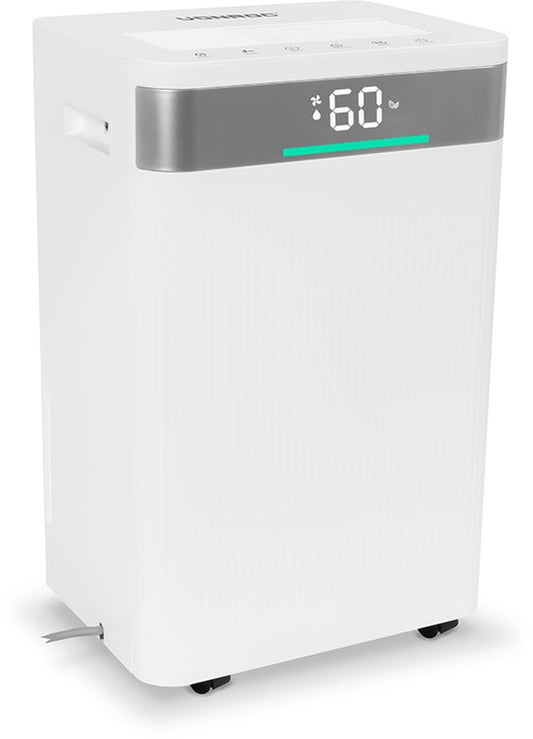 VONROC Déshumidificateur - 20L/jour - Réservoir d'eau de 4,5L - Contrôle Wifi & app - Filtre à air HEPA & Carbone