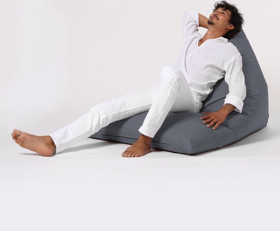 Asir - Coussin de jardin - Fumée - 145 x 35 x 90