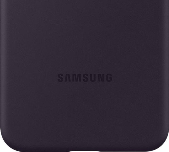 Étui en silicone Samsung - Convient au Samsung Galaxy S24 - Violet foncé