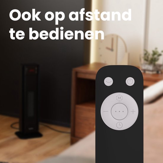 Auronic Réchaud électrique - Réchaud céramique - Réchaud à tour - Chauffage 2000W - Noir