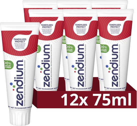 Dentifrice Zendium - Gum Protect - 12 x 75 ml - Emballage Advantage