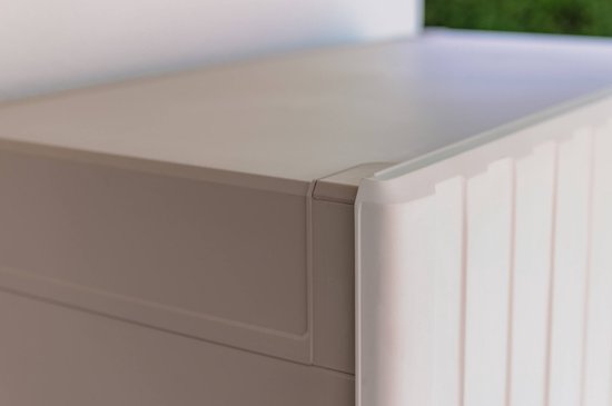 Keter - Meuble de rangement - Groove - bas - beige - fr - couleur sable